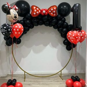 Décoration ballons anniversaire Minnie